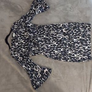 Calvin Klein Animal Print Sheath Dress